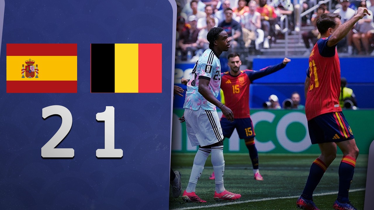 GAN&Oacute; ESPA&Ntilde;A ANTE B&Eacute;LGICA 2 A 1 Y JUGAR&Aacute; CON FRANCIA EN SEMIFINAL DEL MUNDIAL 2026 | MBAPPE VS YAMAL