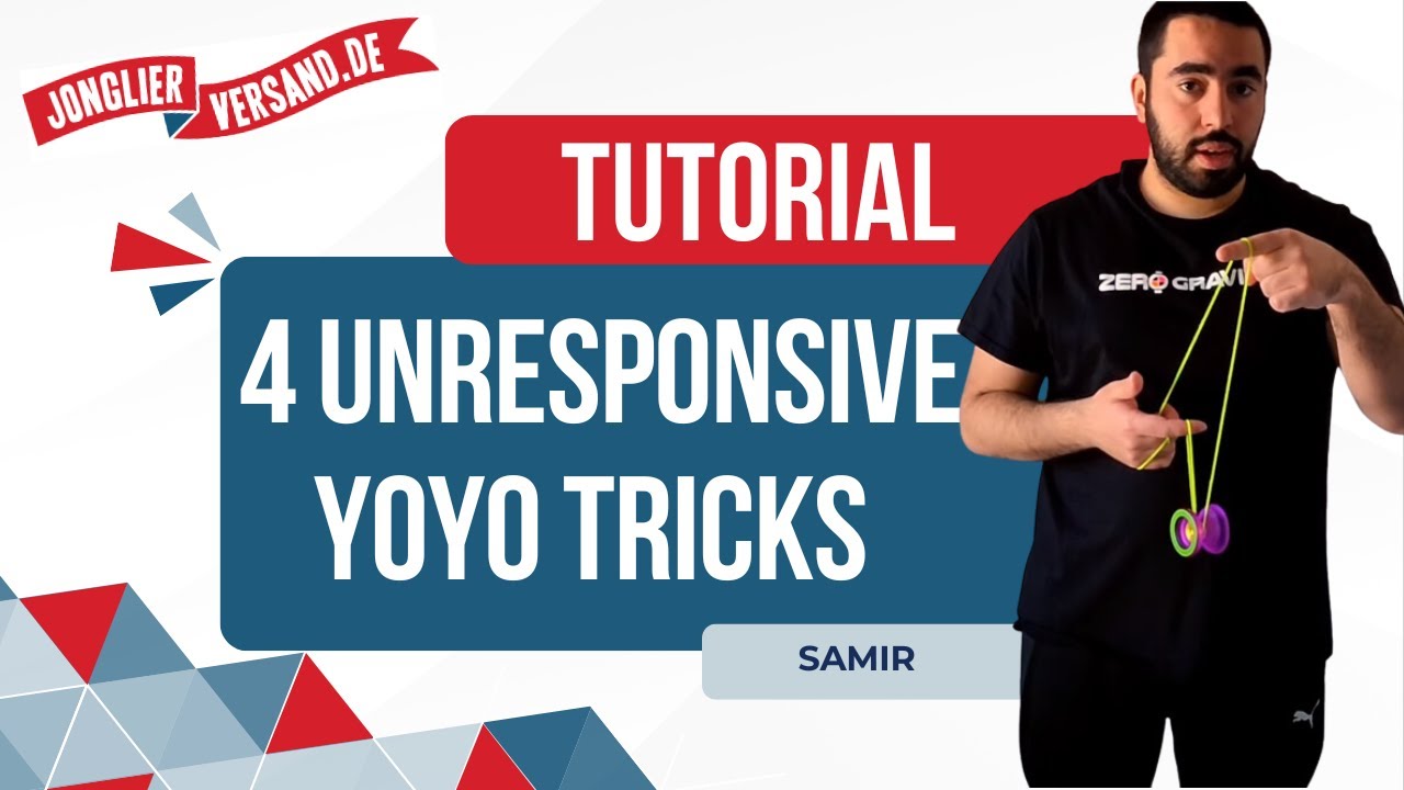 4 Unresponsive Yoyo Tricks for Beginners | Tutorial | Juggling Mail Order