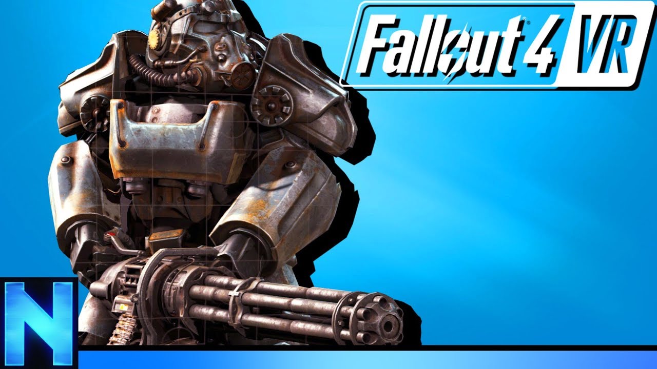 VR Power Armor & Minigun Fun In Fallout