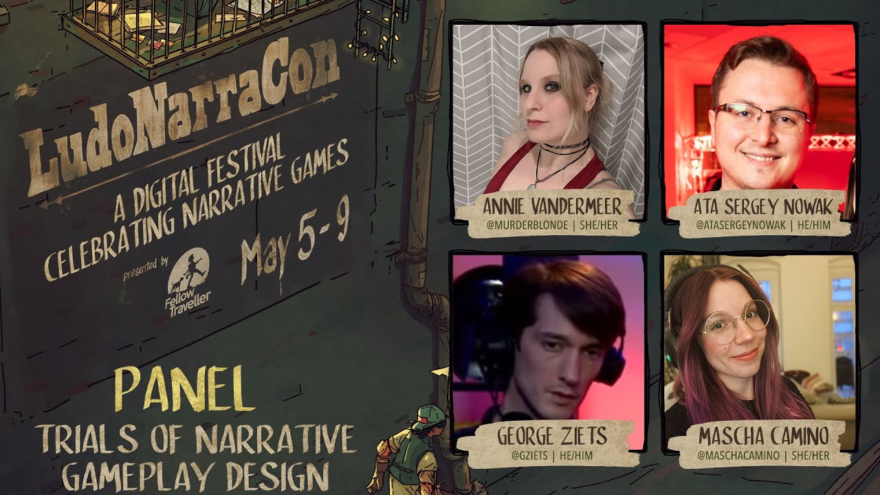 Trials of Narrative Gameplay Design - LudoNarraCon 2022