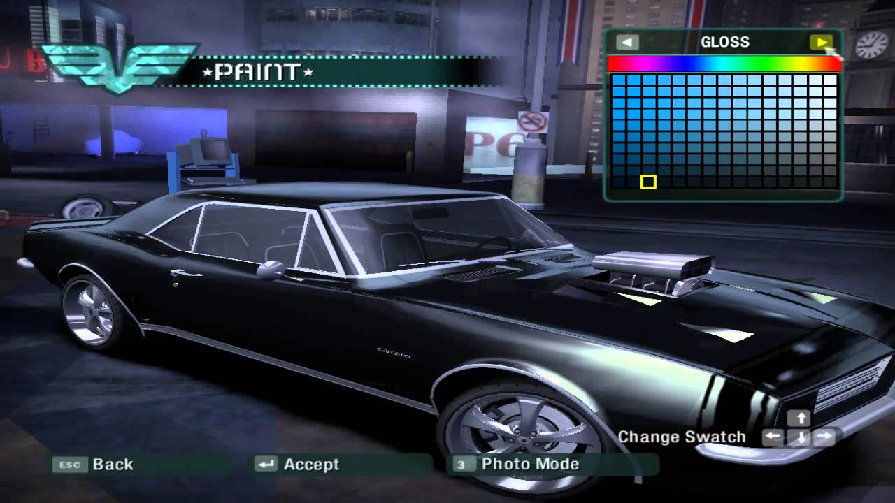 Need For Speed Carbon Chevrolet Camaro SS tuning By RASTAKITTEN
