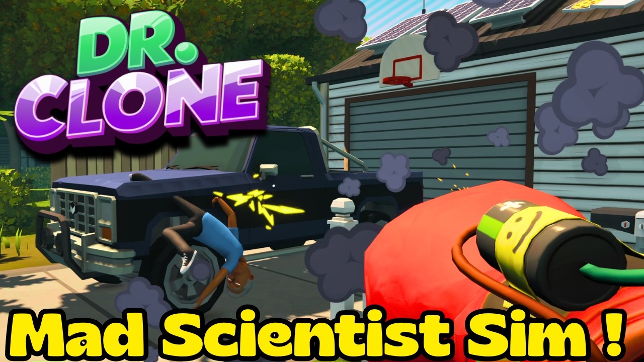 I Became A Mad Scientist! This Game Is going To Be Crazy! (Dr Clone)