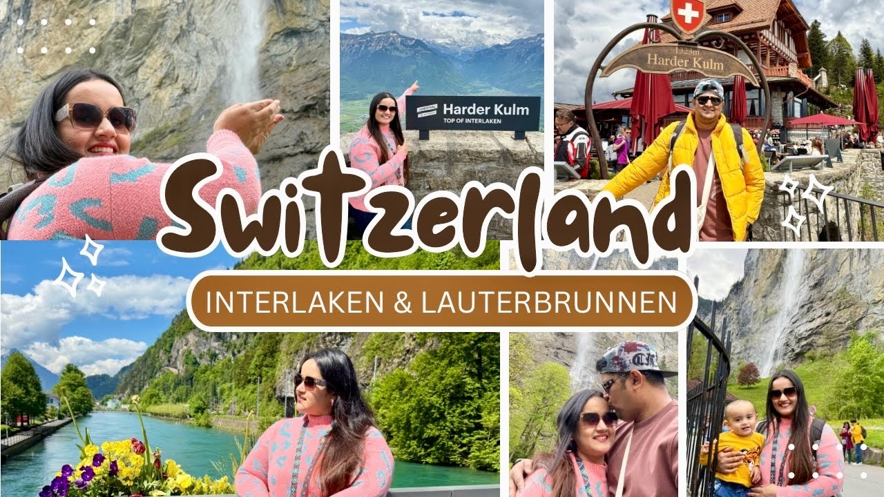 ✨ Heaven on Earth: Interlaken & Lauterbrunnen, Switzerland | Malayalam vlog