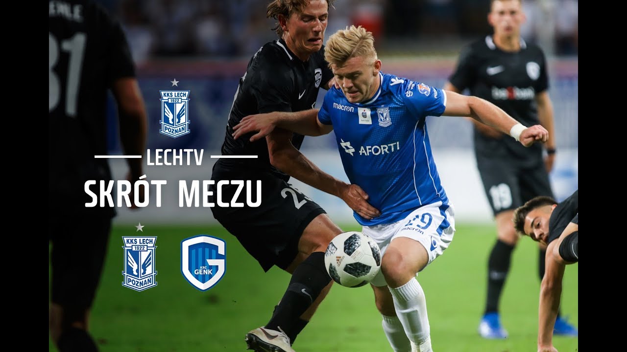 Skrót meczu: Lech Poznań - KRC Genk 1:2