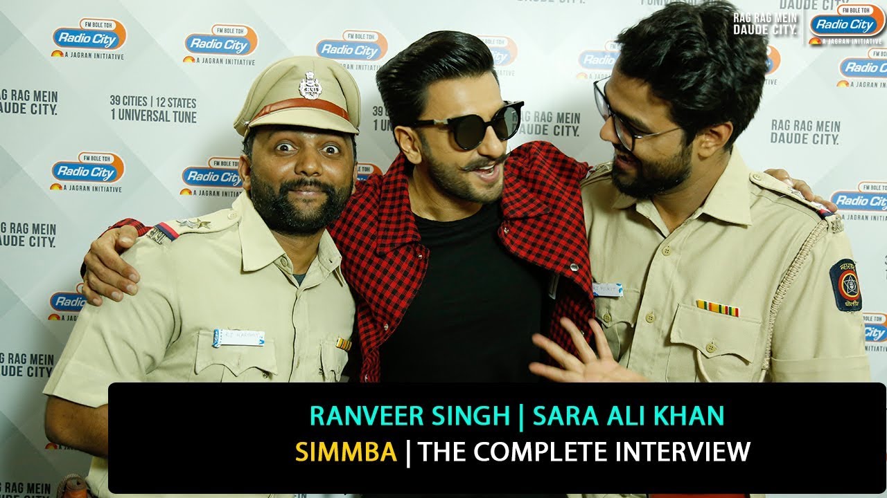 Ranveer Singh, Sara Ali Khan | Simmba | The Complete Interview