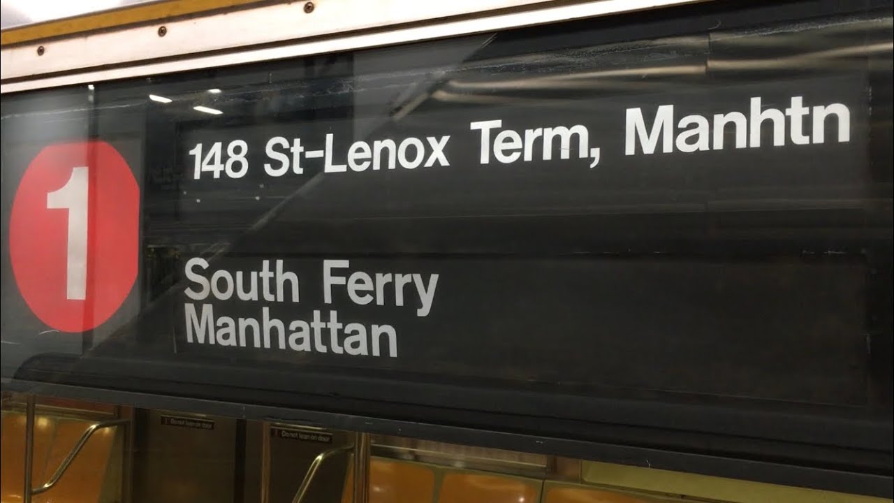 IRT Subway: R62A (1) Train Ride from South Ferry to Harlem-148th Street via Lenox Avenue