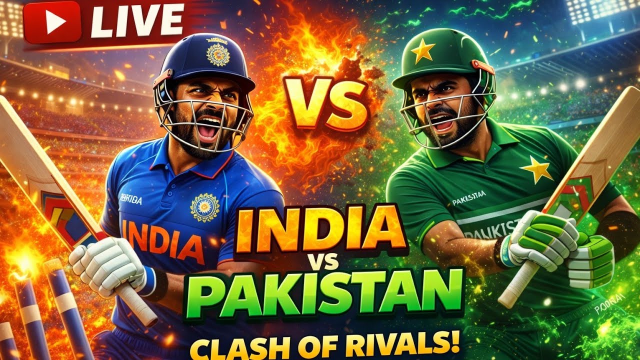 🔴 INDIA vs PAK LIVE STREAM 🔥🏏