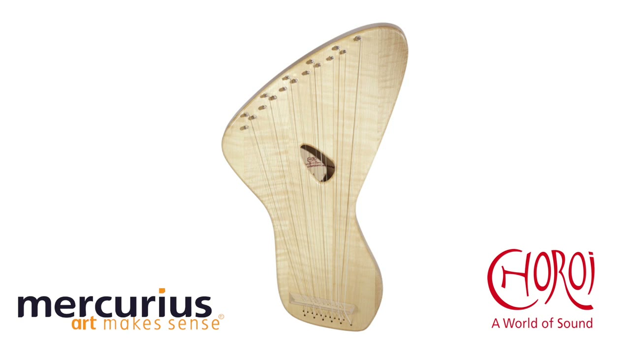 Bordun Maple Wood Lyre 16 Strings from Choroi -55122001