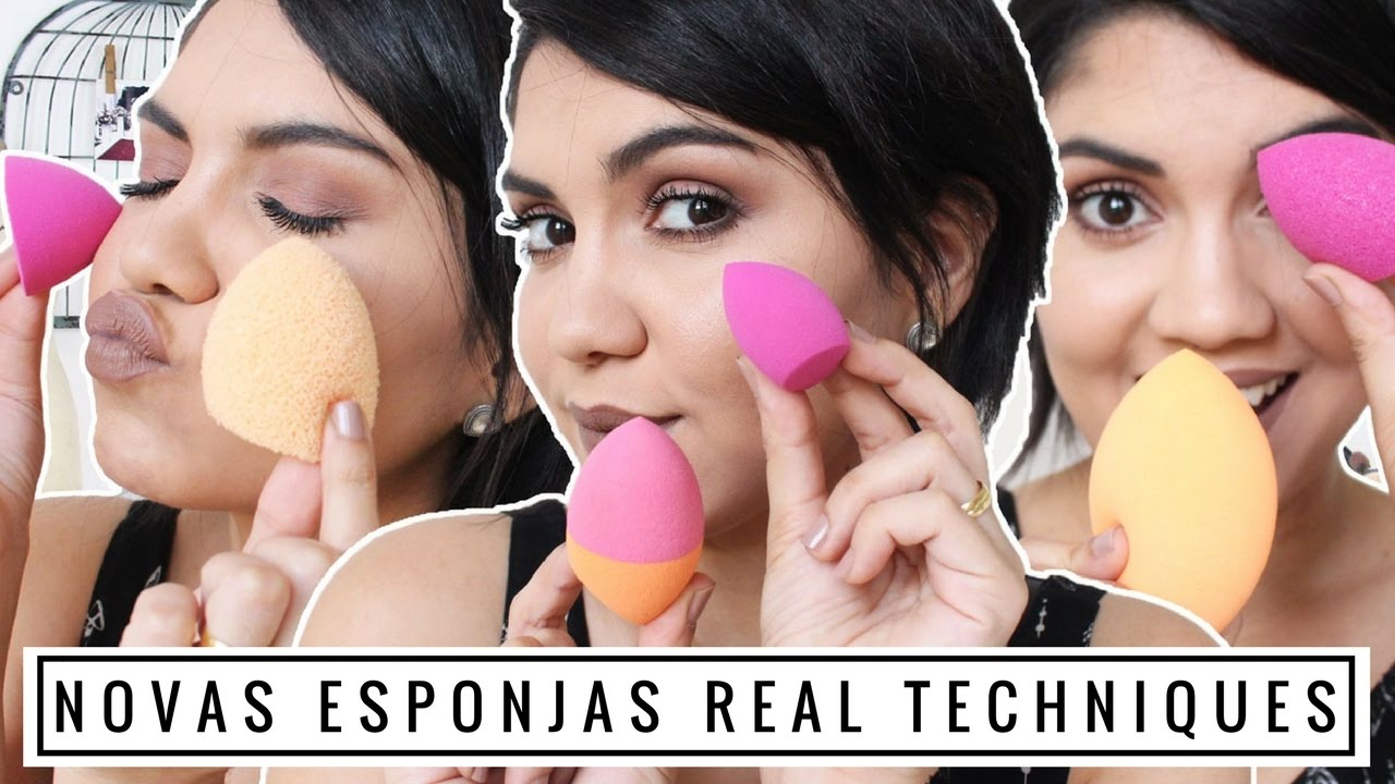 7 NOVAS Esponjinhas Real Techniques pra Coleção | Resenha Completa