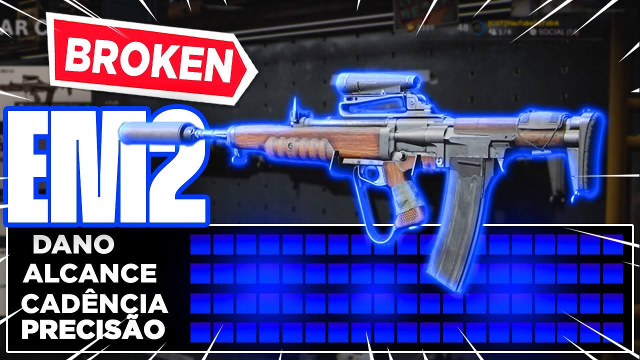 MELHOR CLASSE EM2 SEM RECOIL!!! - Cold War