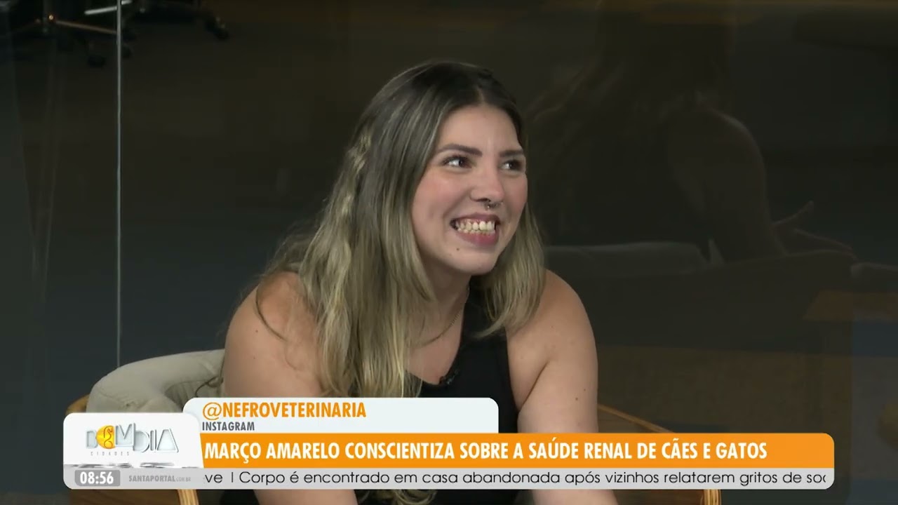 Março Amarelo concientiza sobre  a saúde renal de cães e gatos - 20/03/26