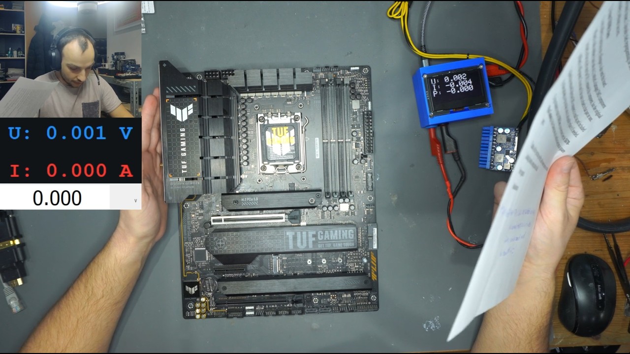 Asus Board stuck on a DRAM Led! Very common fault! || Asus X670E TUF Gaming Wifi repair fix