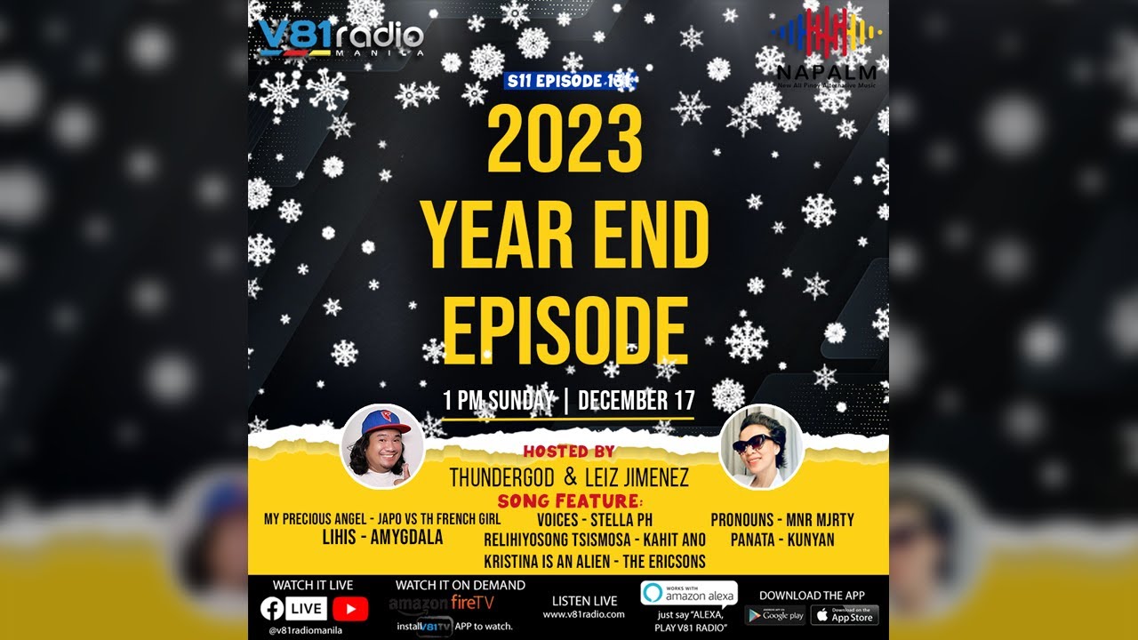 New All Pinoy Alternative Music | S11 episode 131 |  2023 Year End Special