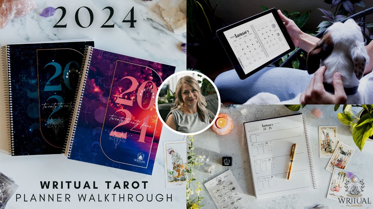 How to use the 2024 Writual Tarot Planner