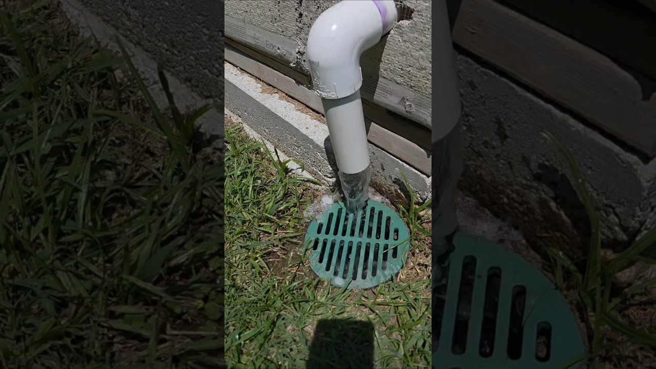 diy outdoor sink drain installation #shorts #diy #fypシ #foryoupage
