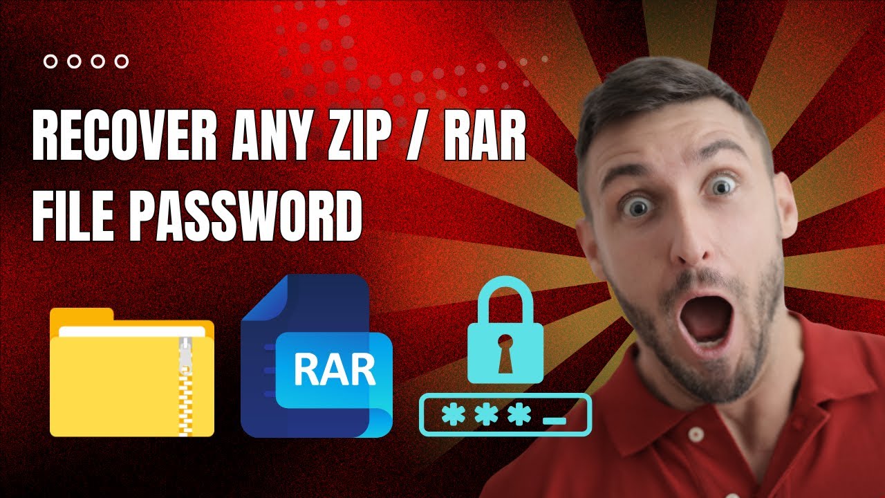 Разблокируйте любой ZIP/RAR-файл: полное руководство по восстановлению паролей 2024 🔓🚀