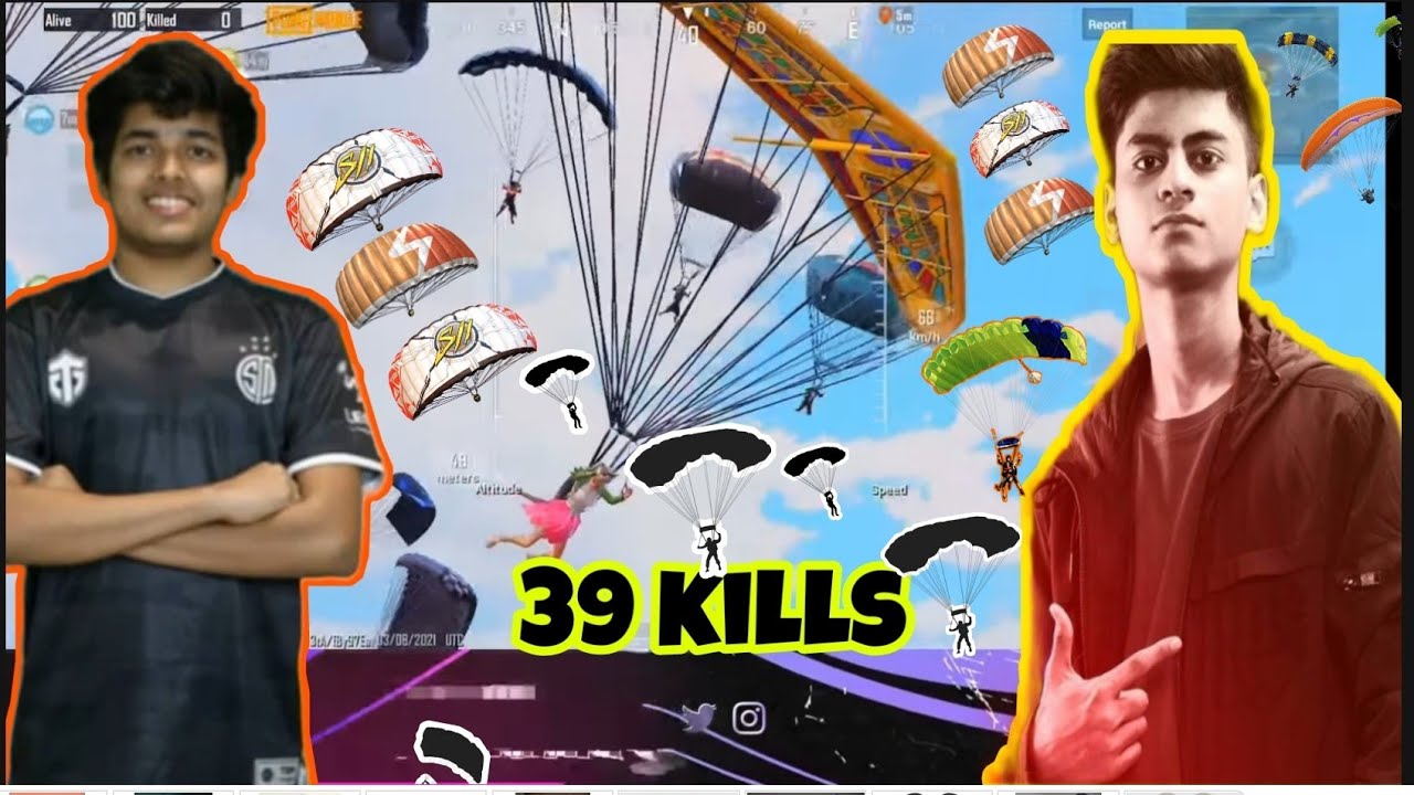 jonathan and mega vexe , 39 kills , top fraggers of PMWL destroying conquerer lobby 🔥🔥🔥🔥