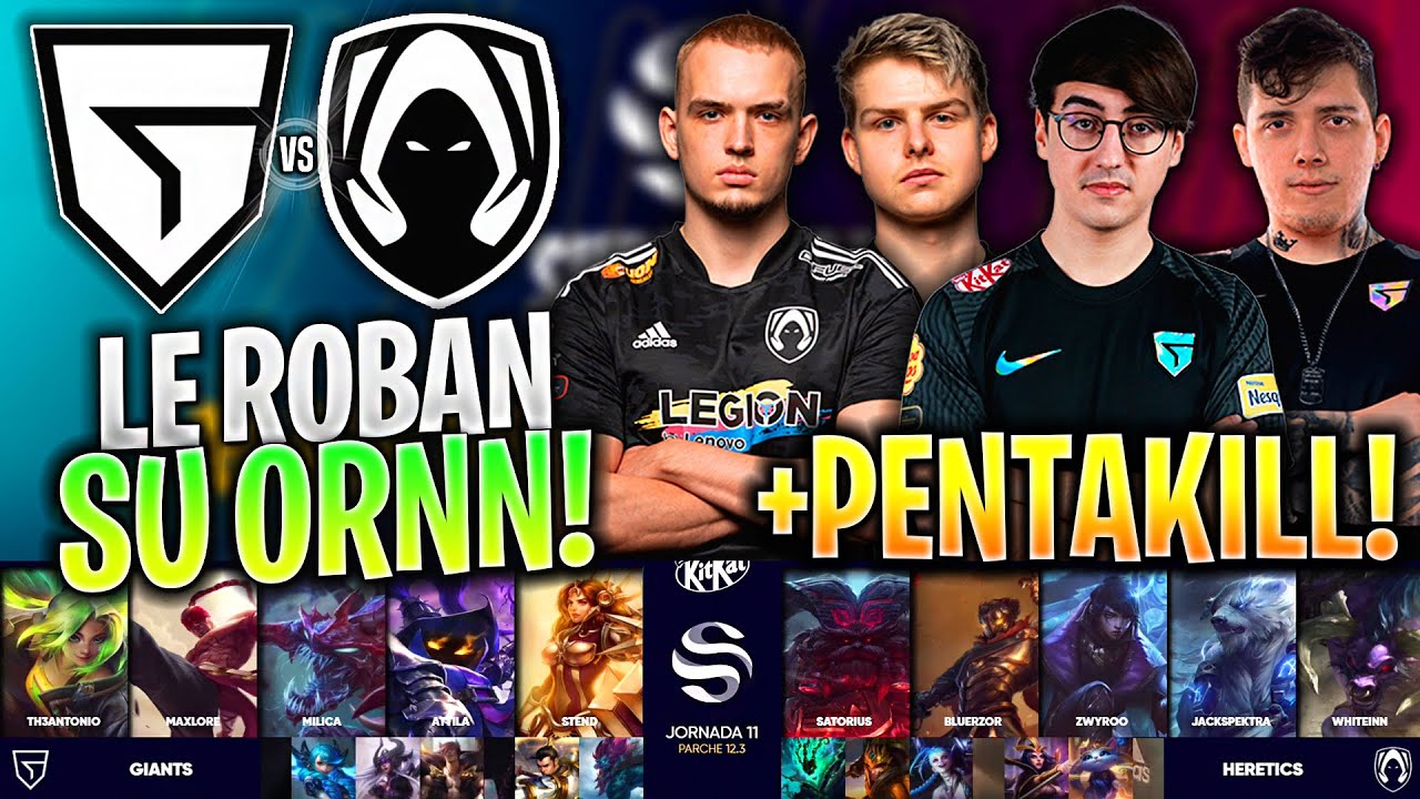 LE ROBARON ORNN A TH3ANTONIO! *PENTAKILL!* | GIA vs HRTS RESUMEN SUPERLIGA ESPAÑOL LVP