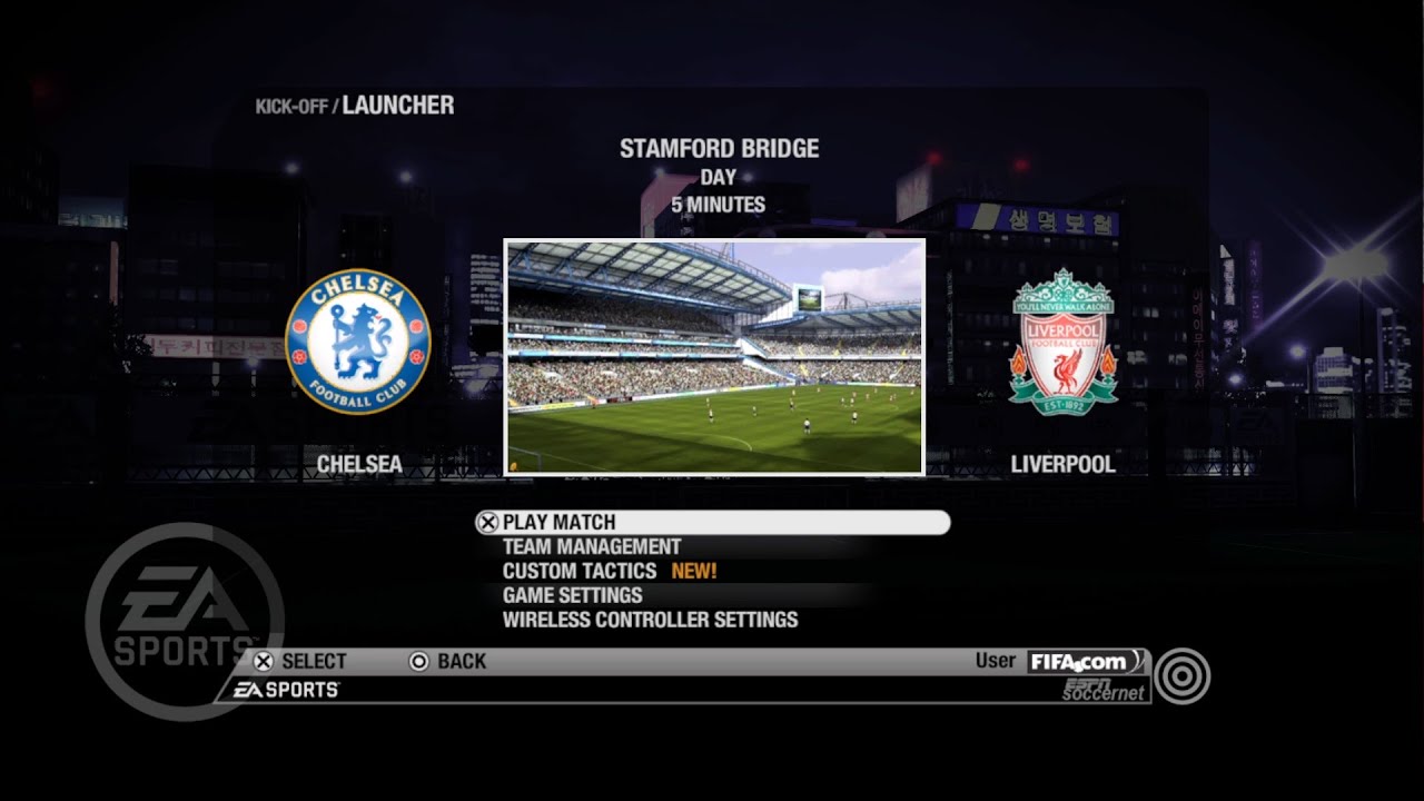 FIFA 09 (2009) - Chelsea vs Liverpool - Gameplay PS3 HD [RPCS3]