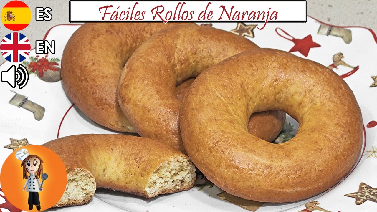 Rollos de Naranja en solo 30 minutos? Esta fácil receta lo hace posible