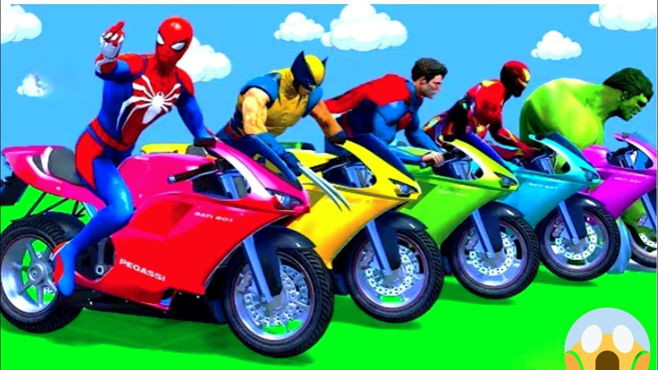 الرجل العنكبوت انقاذ باتمان Spider-Man Rescue batman vs iron man vs venom funny Game GTA 5 superhero