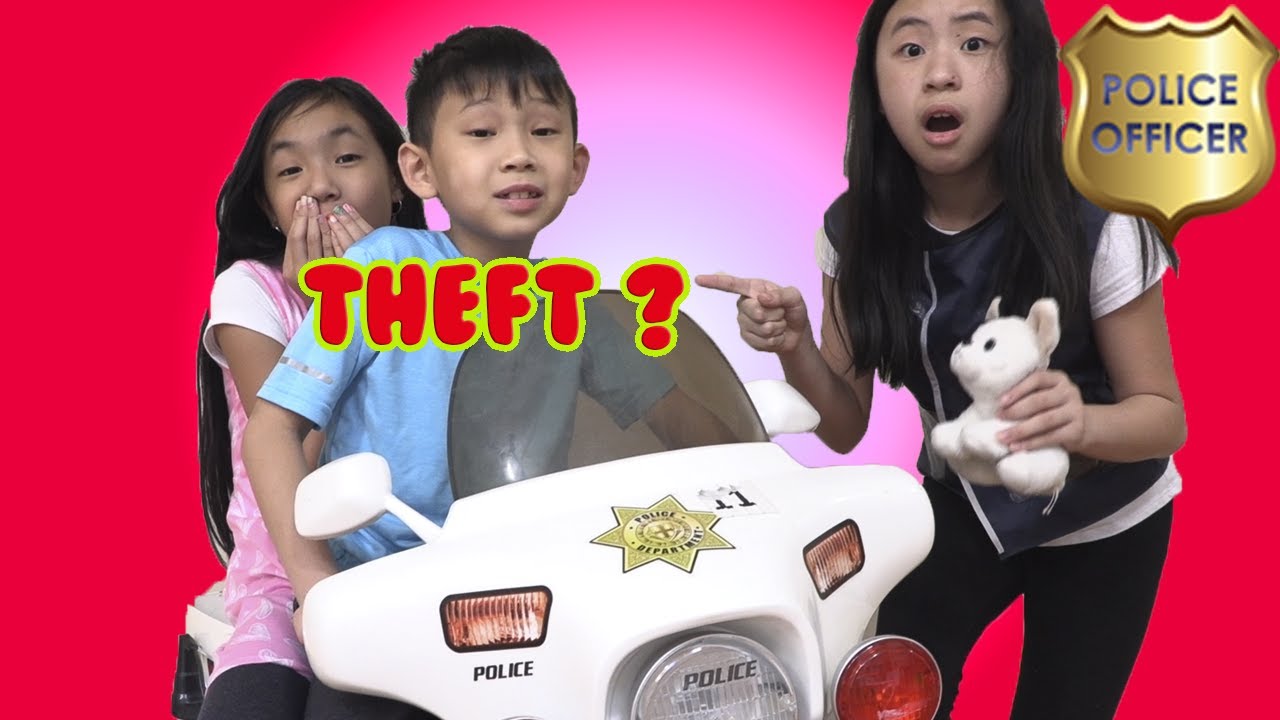 Pretend Play How to Trick  the Police officer