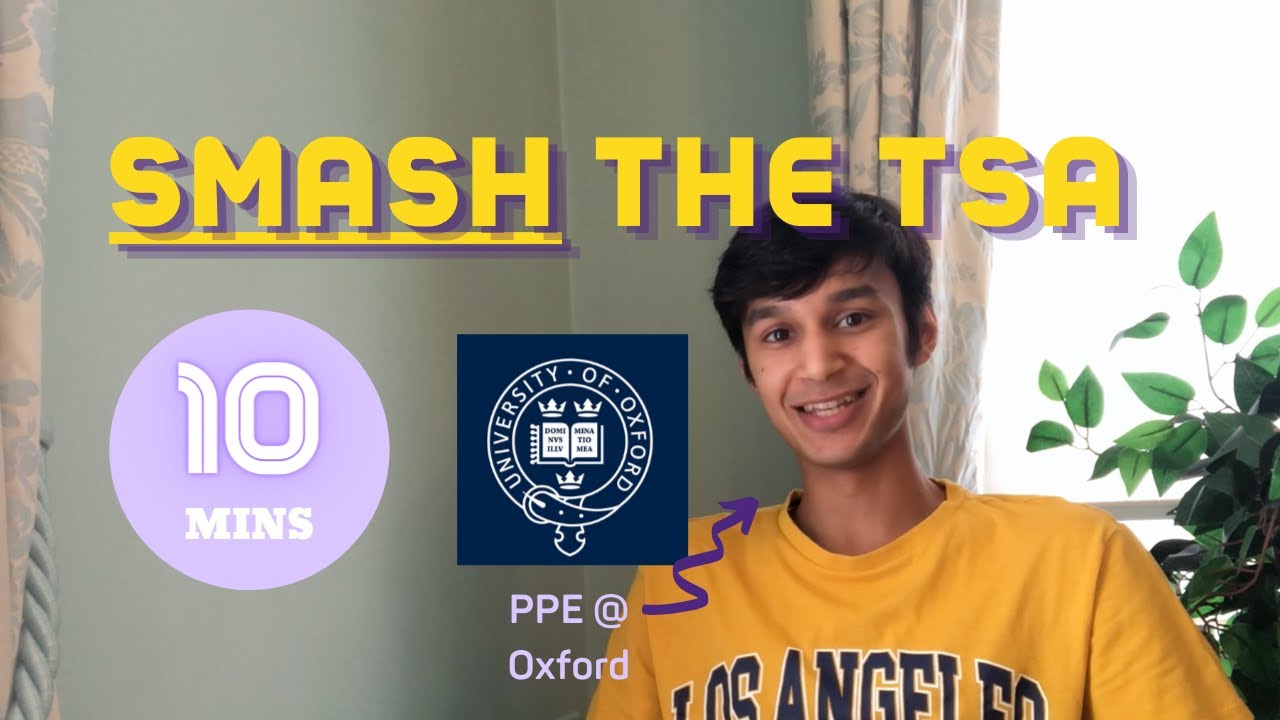 How to SMASH the TSA (Thinking Skills Assessment) | Section 1 AND 2 | For TSA Oxford, Cambridge, UCL