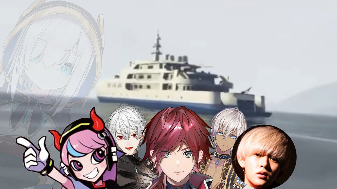 God Family Boat Heist【Lauren Iroas/Selly/Hesiko/Kuzuha/etc】(ENG SUBS) — VCR GTA Clip