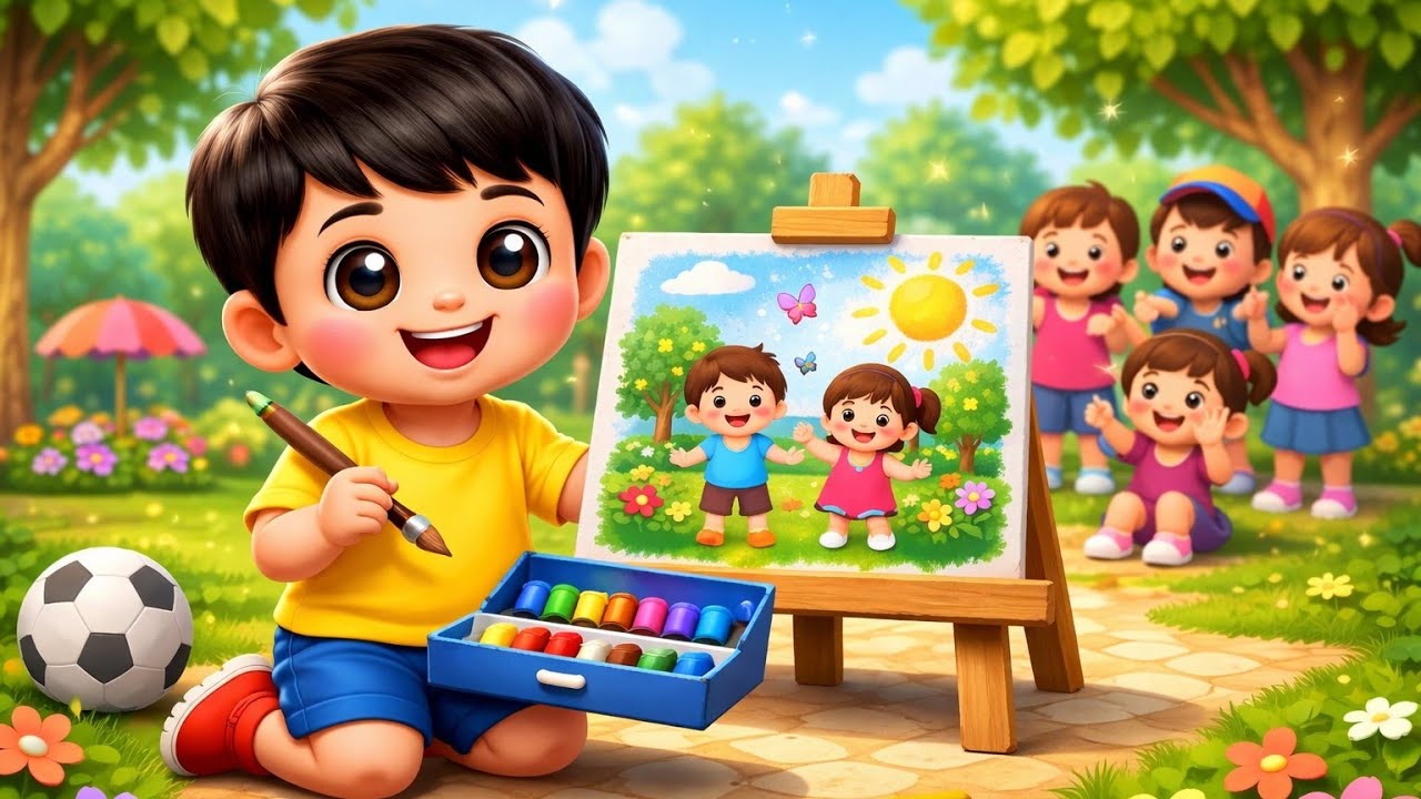 गोलू और रंगों की दुनिया 🌈 | Kids Moral Story | 3D Animated Hindi Story