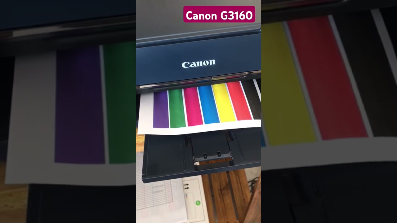 Imprimindo na canon G3160, &oacute;tima qualidade cores Vibrantes!!!