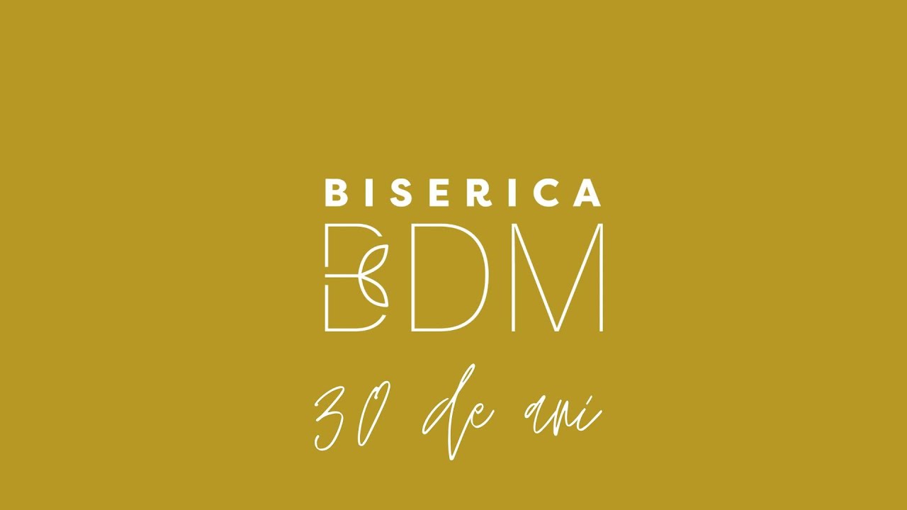 Aniversare 30 de ani - 25 Ianuarie 2025 | Biserica Creștină Bob De Muștar