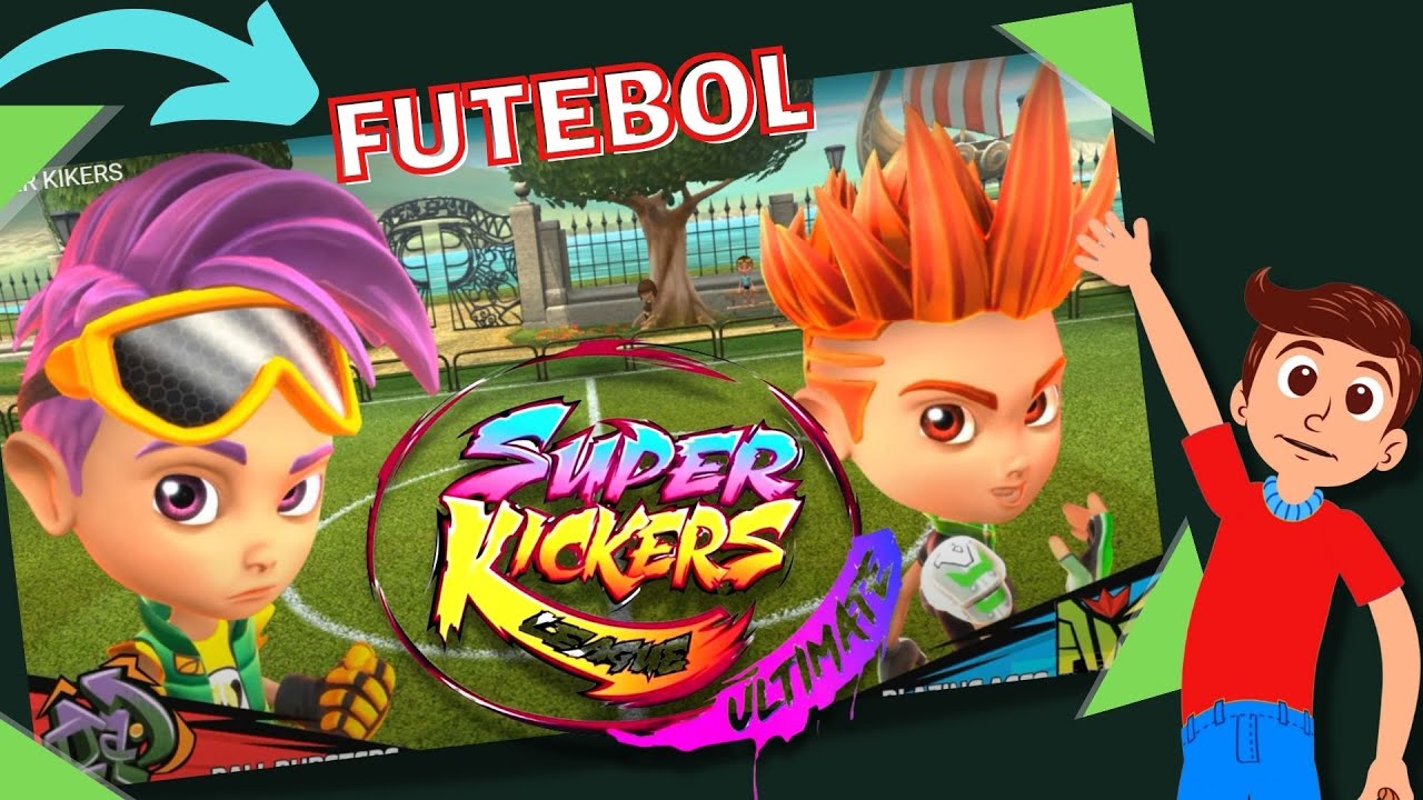 Um JOGO de FUTEBOL cheio de EFEITOS ESPECIAIS - Super Kickers League