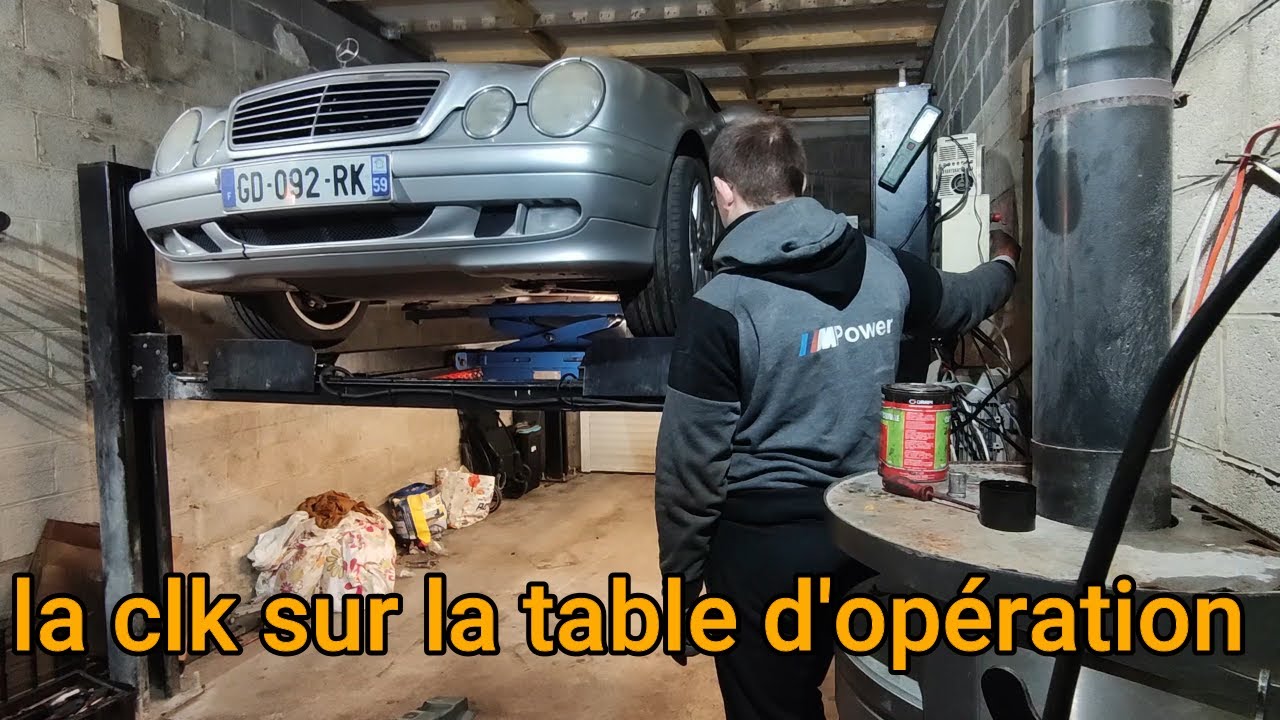 un train avant neuf pour la clk 