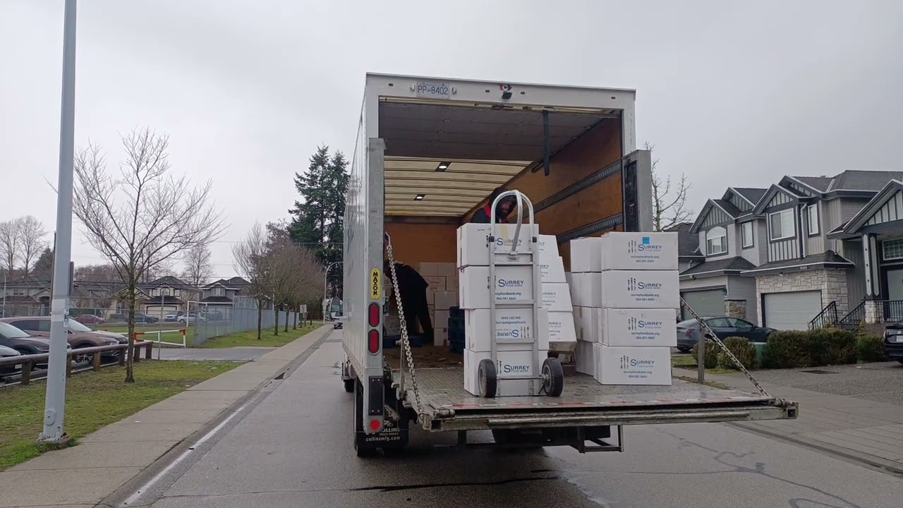 Final Day of Food Drive For Christmas 2023 - Today over 25,000lbs Picked Up ProPics Canada Media Ltd