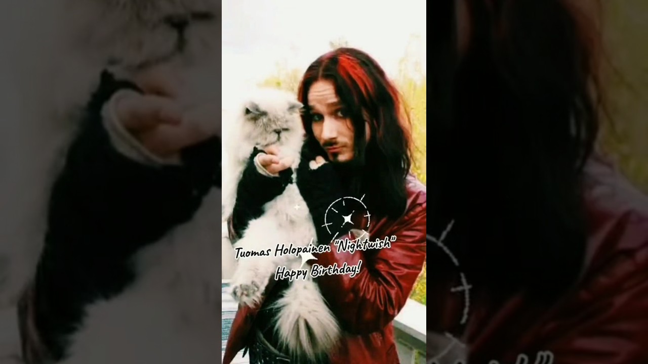 Tuomas Holopainen " Nightwish " - 49 years old!
