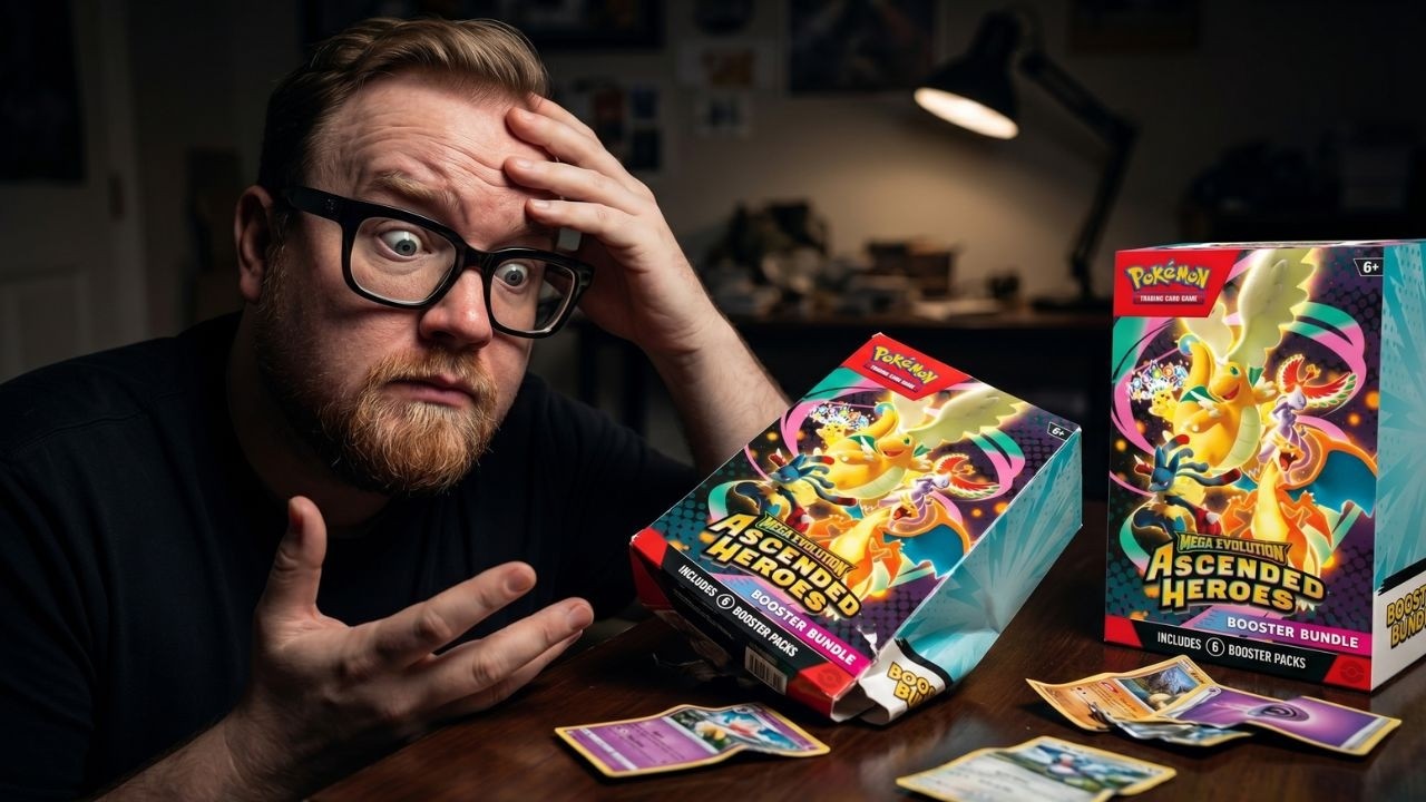 ASCENDED HEROES booster bundle to porażka