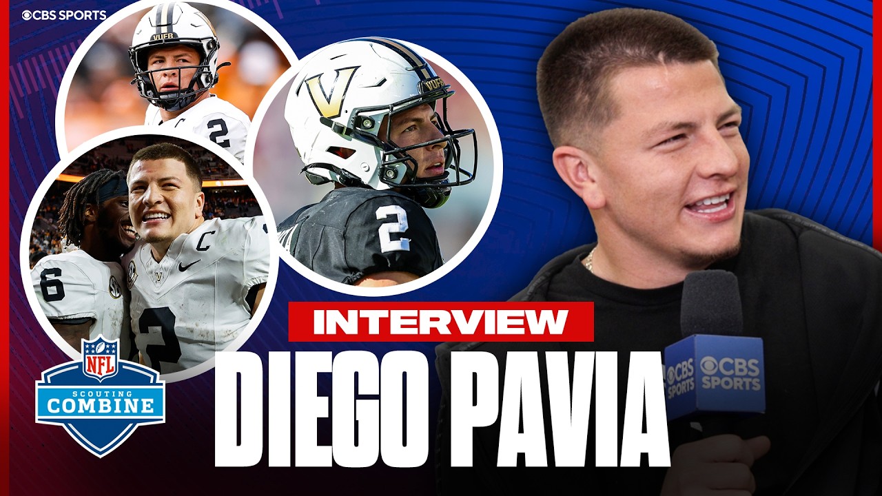 Diego Pavia NFL Combine Interview: Talks confidence instead of arrogance, being the underdog
