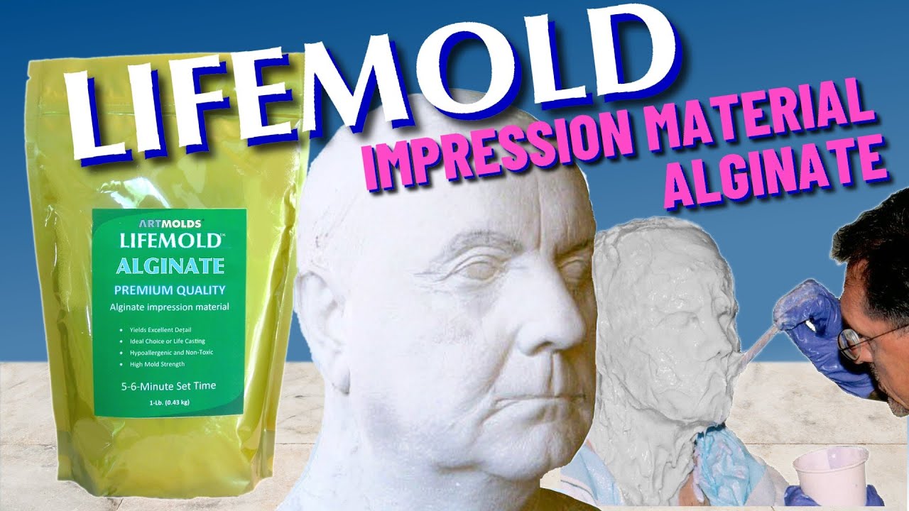 LifeMold Alginate Impression Material for Life Casting
