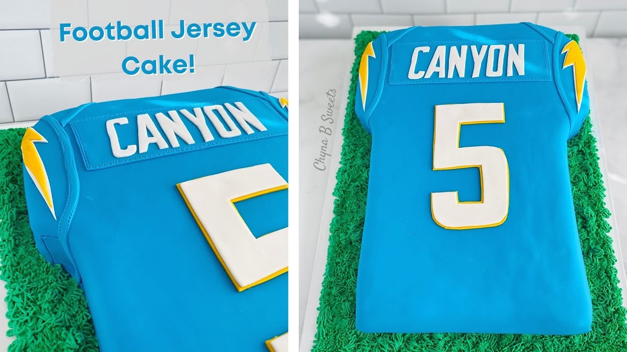 Football Jersey Cake! | Boys Birthday Cake Ideas | Chyna B Sweets