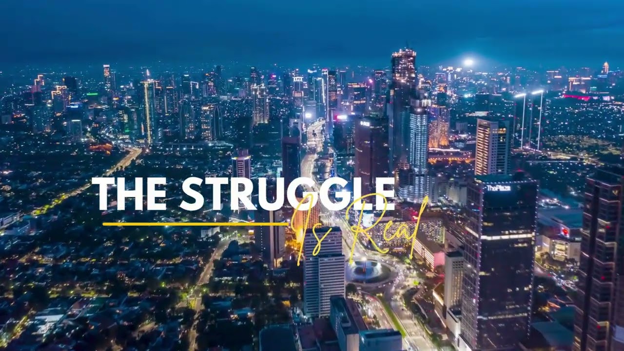 The Struggle is Real [Lyrics Visualizer ]