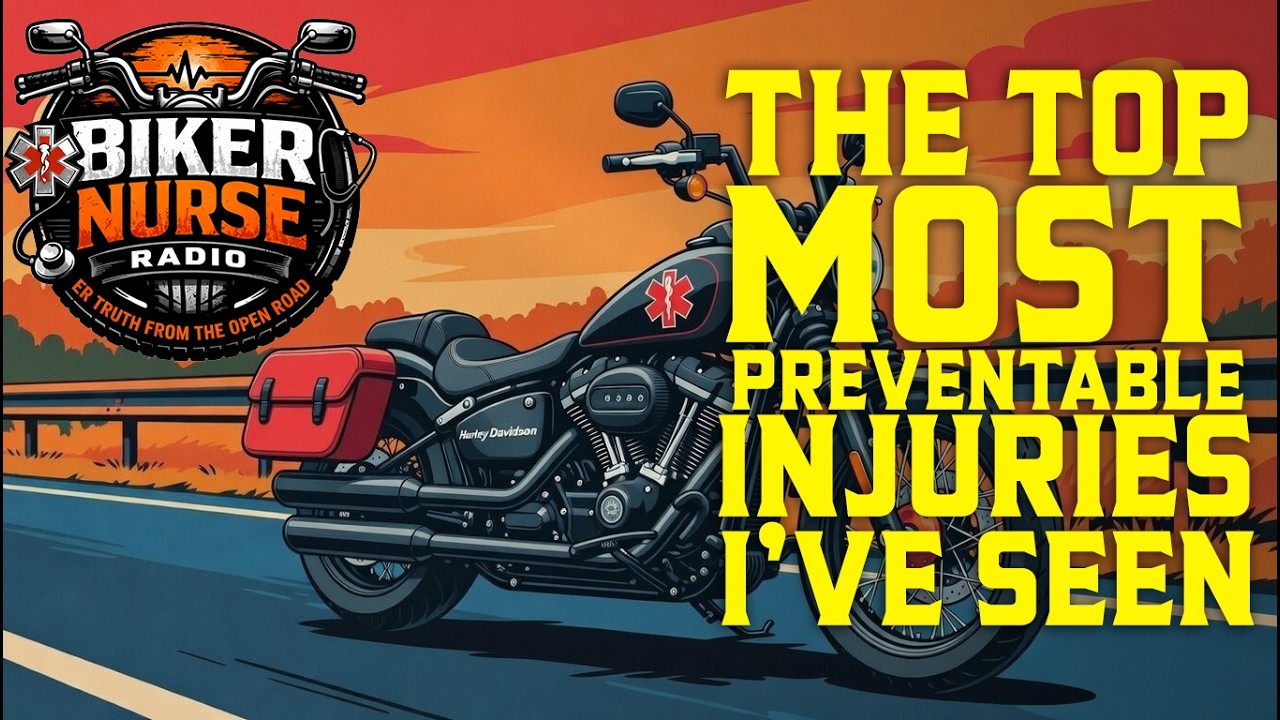 Top Motorcycle Injuries That Were 100% Preventable | ER Nurse Explains | Biker Nurse Radio Ep. 2