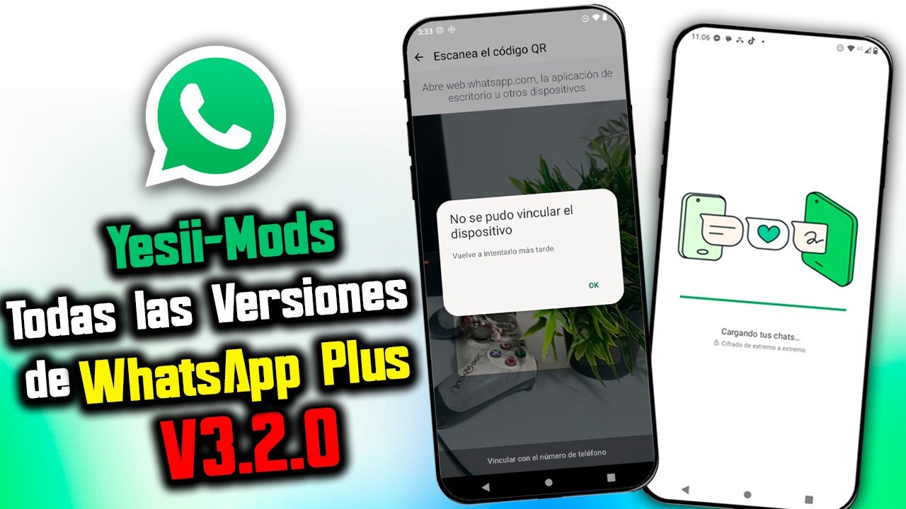 Nuevo WhatsApp Plus de YesiiMods 2026: Todas las Versiones ACTUALIZADAS