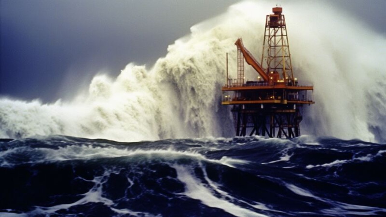 WHY a Rogue Wave is DANGEROUS: A 100-Foot Wall of Water From a Calm Sea