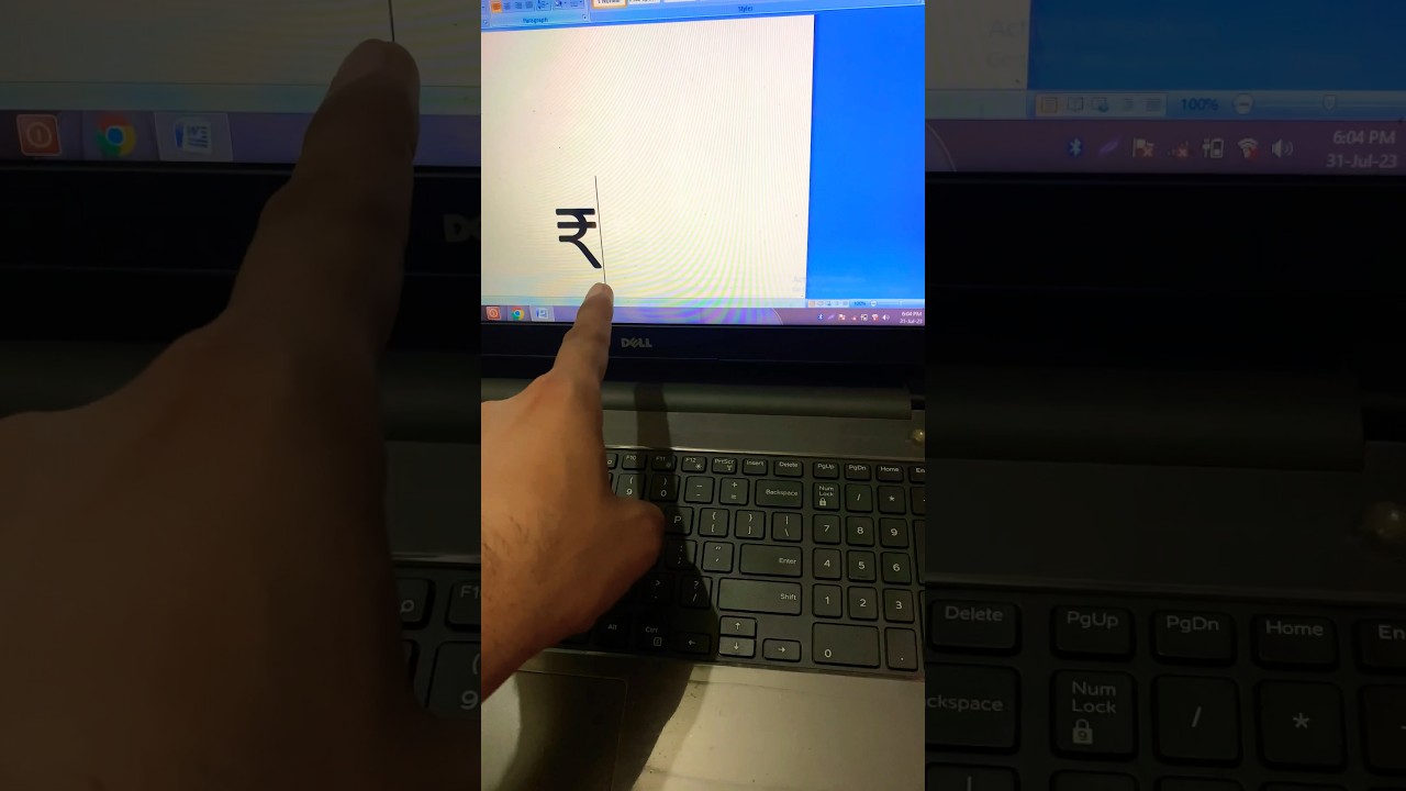 ₹ Symbol Shortcut | How to Type the Indian Rupee Symbol ₹ #shorts #shortcutkeys #viral