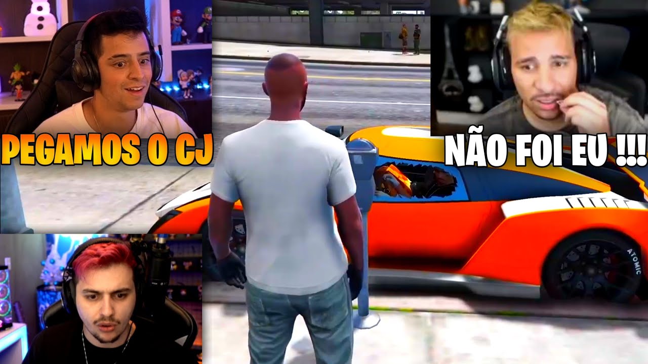 GABE E CONNOR PEGARAM O CJ !!!