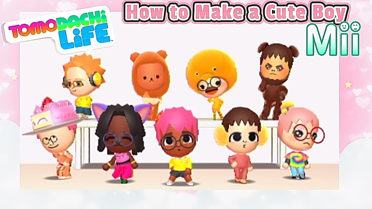 How to Make A Boy Mii Cute in Tomodachi Life