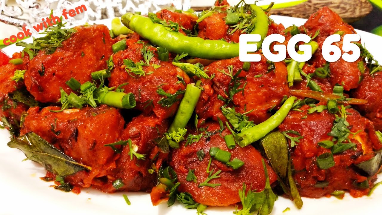 Egg 65 Recipe | अंडा  65 | Hot & Spicy Egg 65 - Simple & Delicious | एग - 65 रेसिपी - English Subs