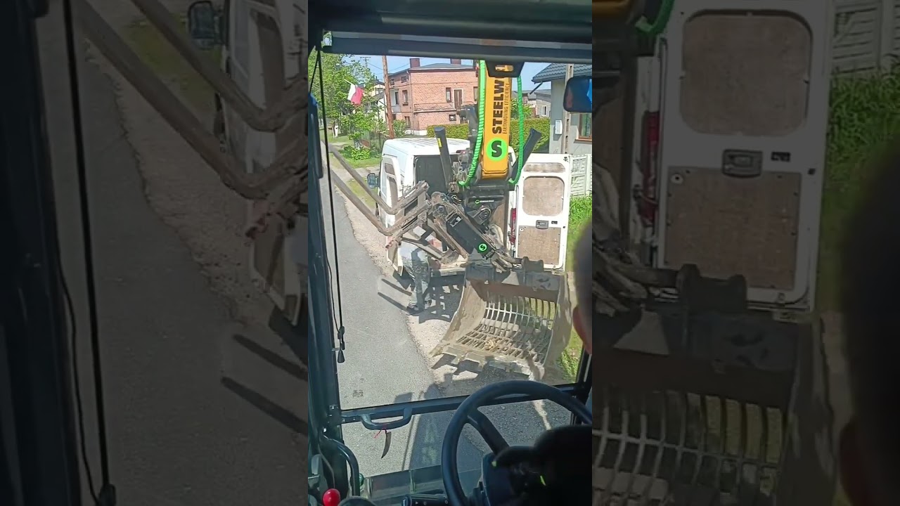 Obsługa brukarzy i nie tylko |SANY SY155W with SteelWrist X18|