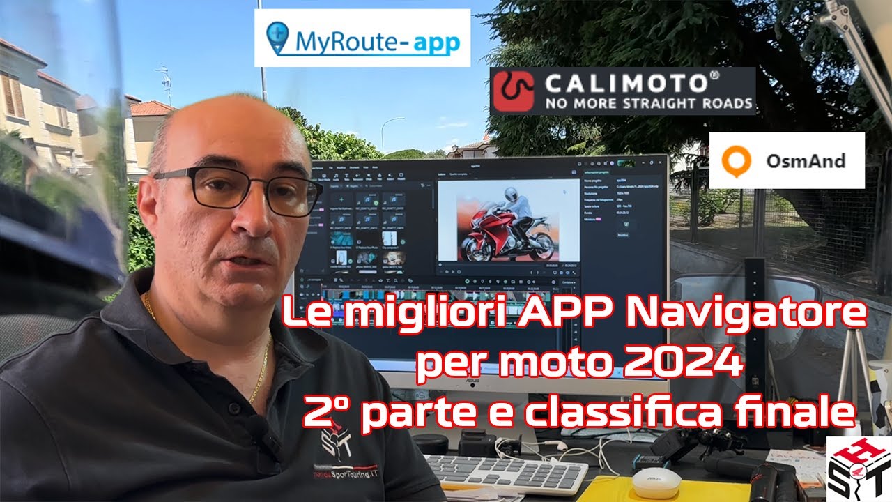 Le migliori APP Navigatore per moto 2024, seconda parte e classifica finale