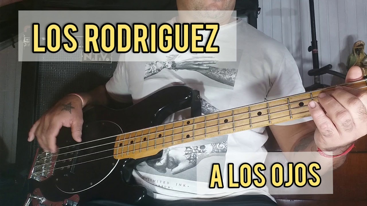 A LOS OJOS  - Bass Cover
